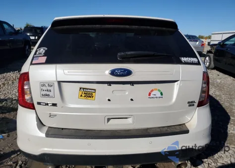 2014 Ford Edge Sel из США, поврежденный, VIN 2FMDK4JC4EBB85344